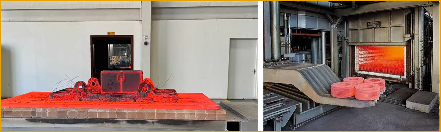 雷恩热处理炉温测试现场