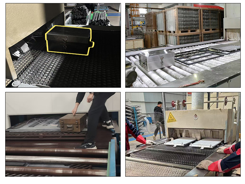 LEIEN雷恩铝钎焊炉温测试仪测试现场